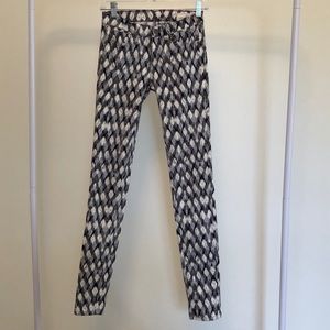 Angry Rabbit (25) skinny patterned jeans